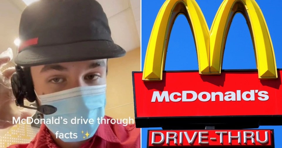 After describing how the drive-thru works, a McDonald’s employee enrages fast food aficionados.