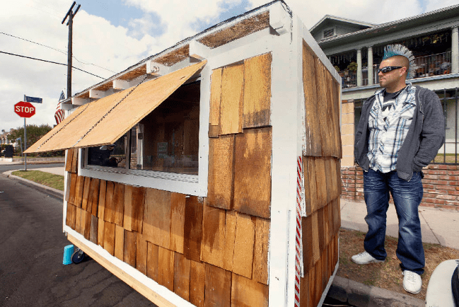 A guy constructs a new home for a homeless woman who has been sleeping in the ground for a decade – thank you for your consideration