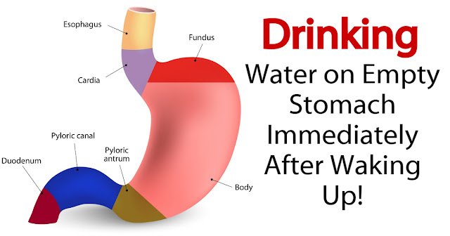 Drinking Water on an Empty Stomach Just After Waking Up!