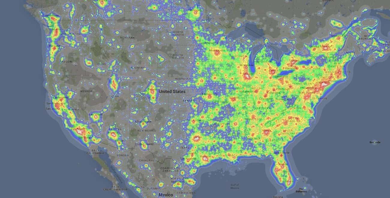 5 Maps of America That Will Make You Go “Wow”