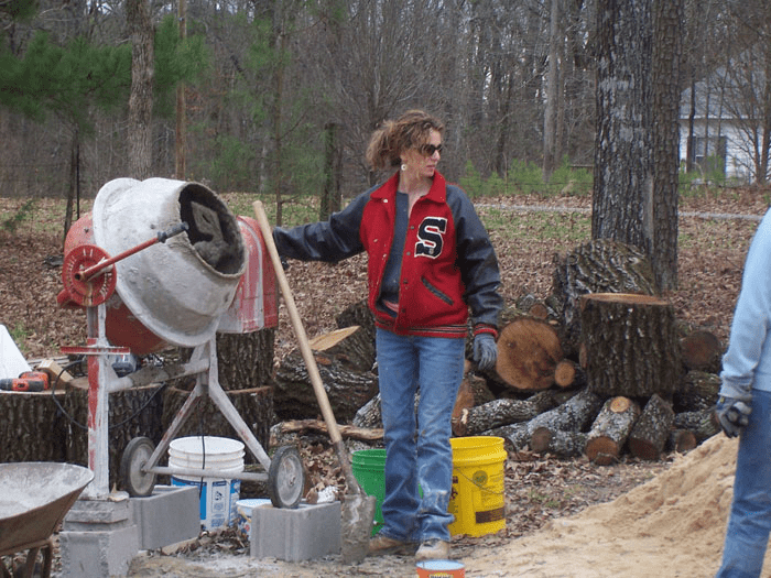 A single mother fled an abusive relationship and built a home from the ground up using YouTube lessons.