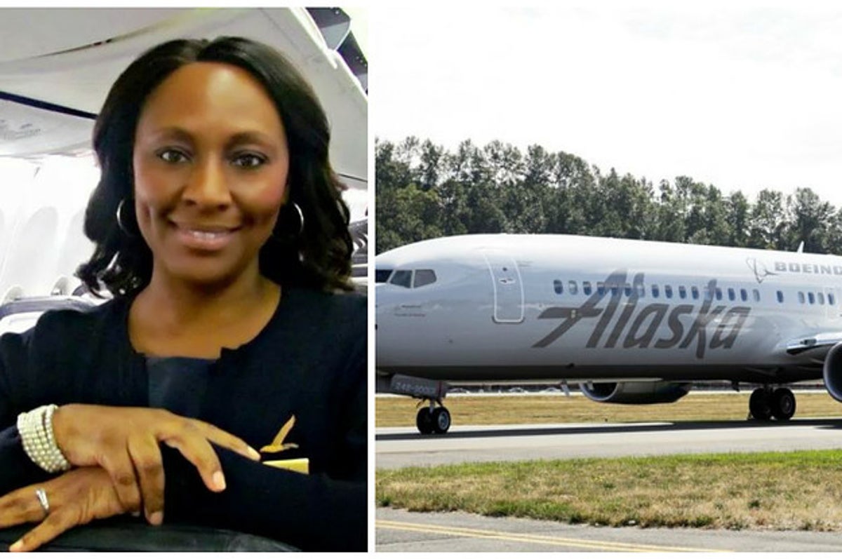 A flight attendant saved a young passenger.