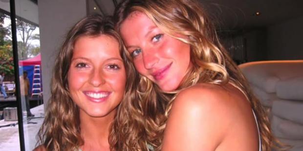 The Cutest Images of Gisele Bündchen and Patricia, Her Twin