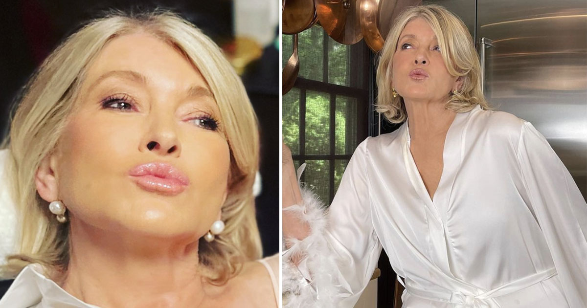 81-year-old Fans were shocked when Martha Stewart shared some racy stuff on social media.