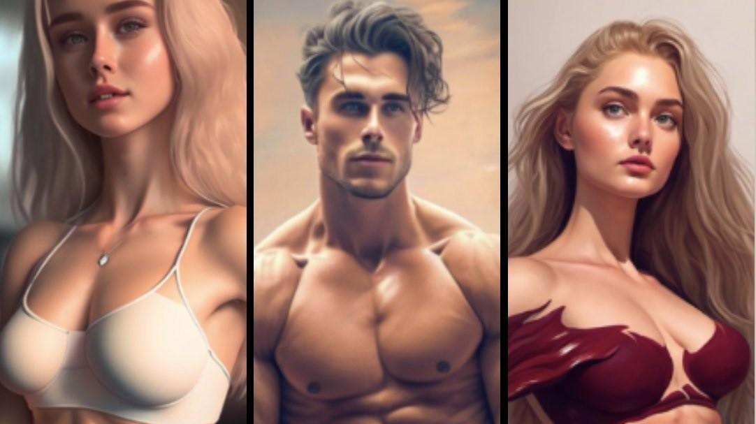 Artificial intelligence has created representations of the ‘perfect’ man and woman, and the results are actually pretty unsettling.