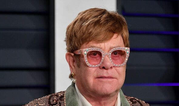 After falling at his villa, Elton John was taken to the hospital.