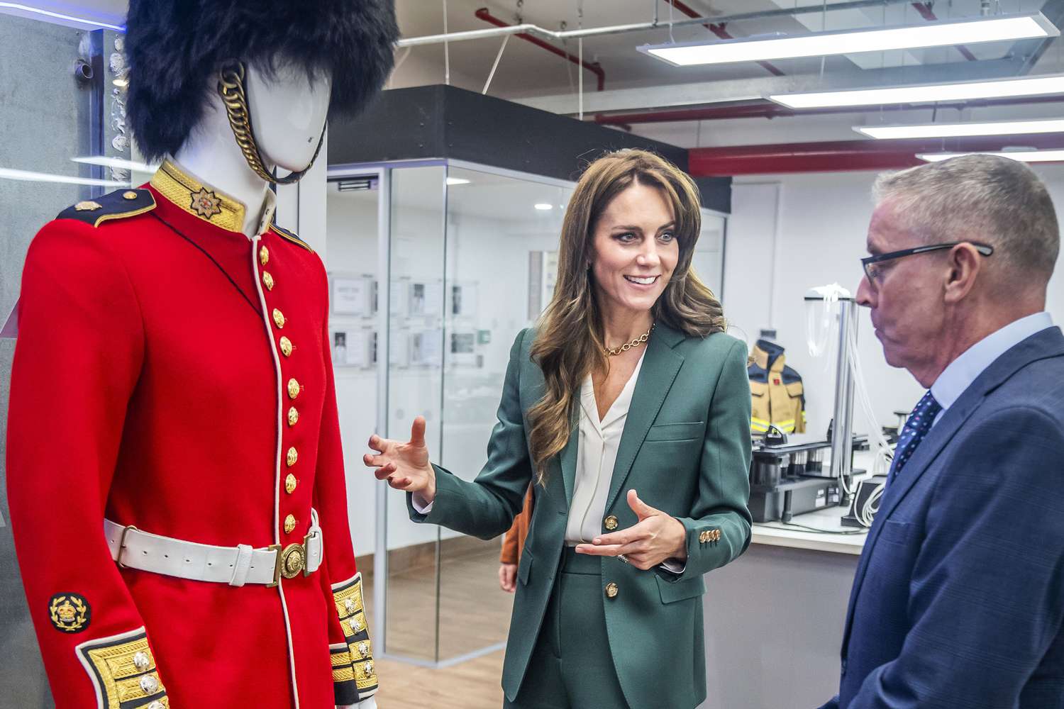 Kate Middleton’s Delight at Royal Wedding Connection During Textile Factory Visit