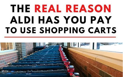 Why Does Aldi Make Customers Pay for Shopping Carts?