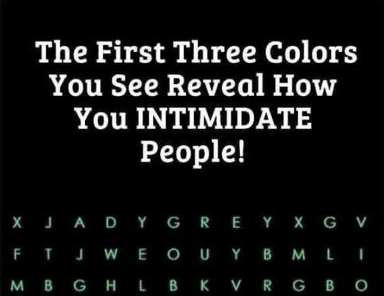 Discover What the First Color You Notice Says About You!