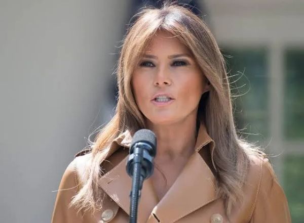 Melania Stuns in Another Beautiful Outfit