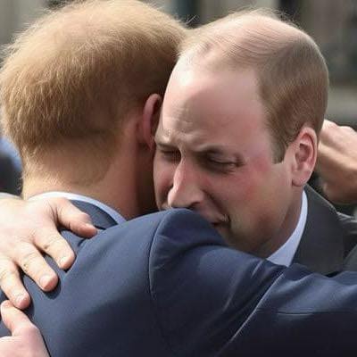 Heartbreak for Harry and William