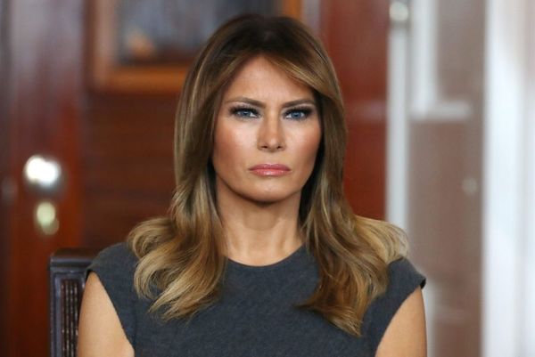 Melania Stuns in Another Beautiful Outfit in Rare Public Appearance